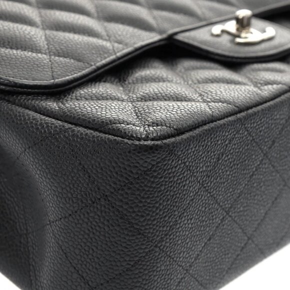 CHANEL Matrasse W flap ChainShoulder 11.8" Black/Noir - Picture 9 of 12